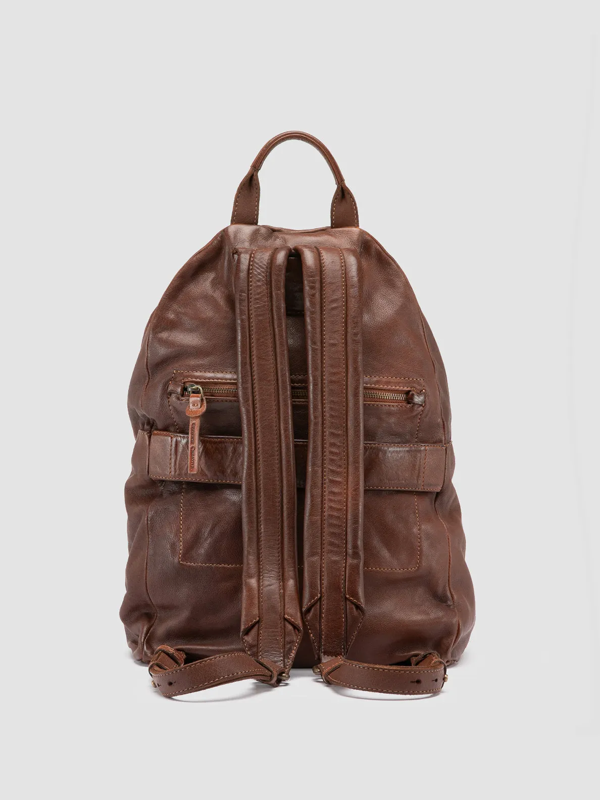 OC PACK 004 - Brown Leather Backpack sold by Officine Creative product image thumbnail 4