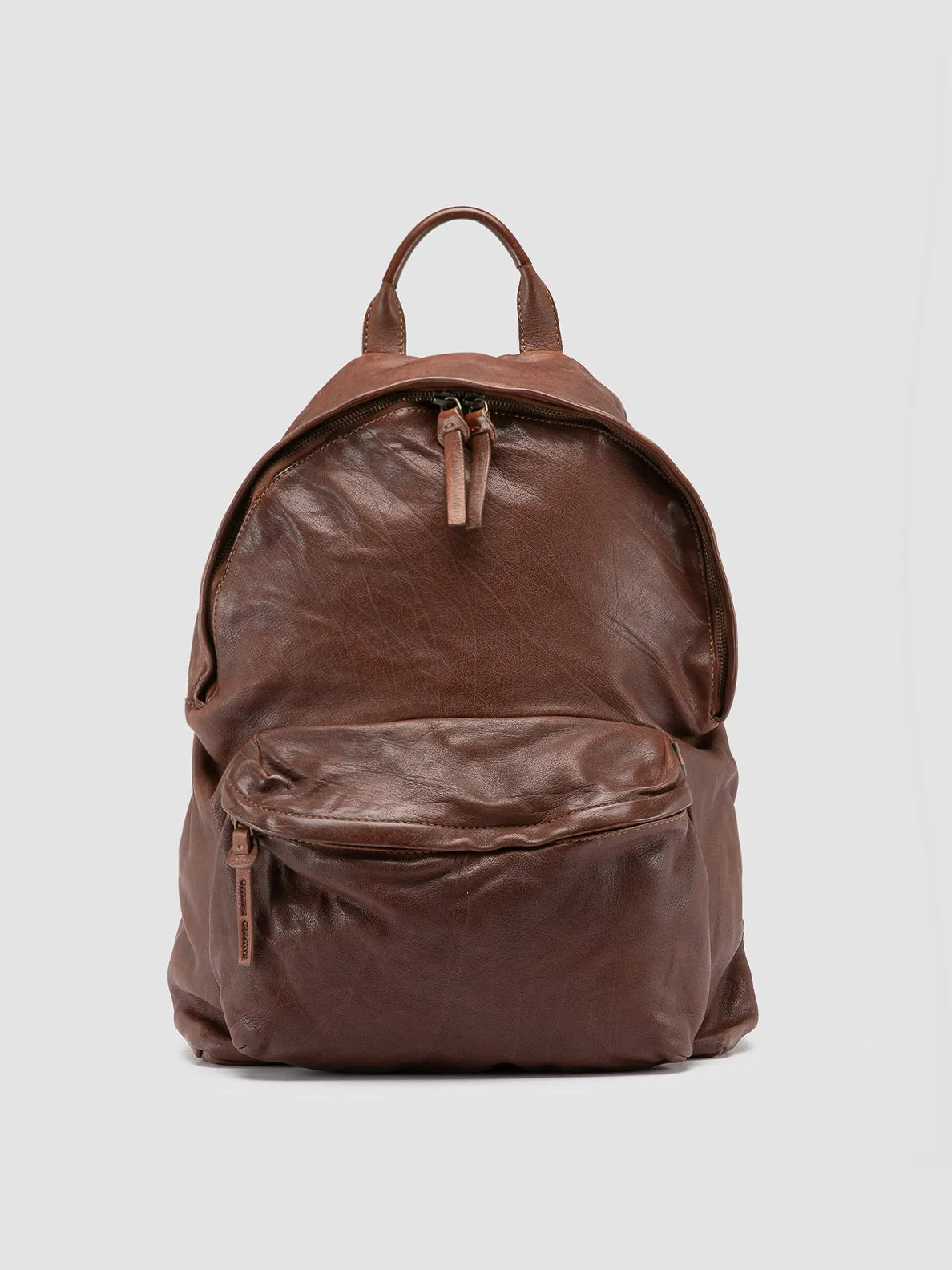 OC PACK 004 - Brown Leather Backpack sold by Officine Creative