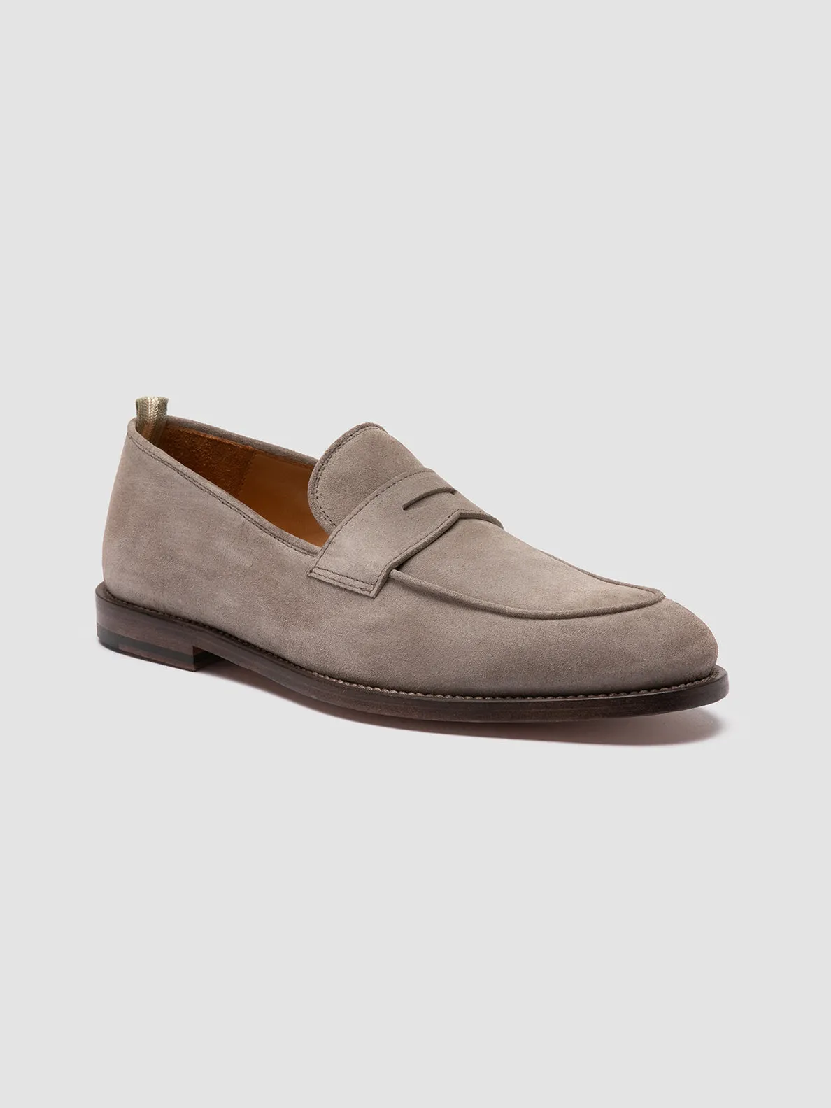 OPERA 001 - Grey Suede Penny Loafers sold by Officine Creative product image thumbnail 3