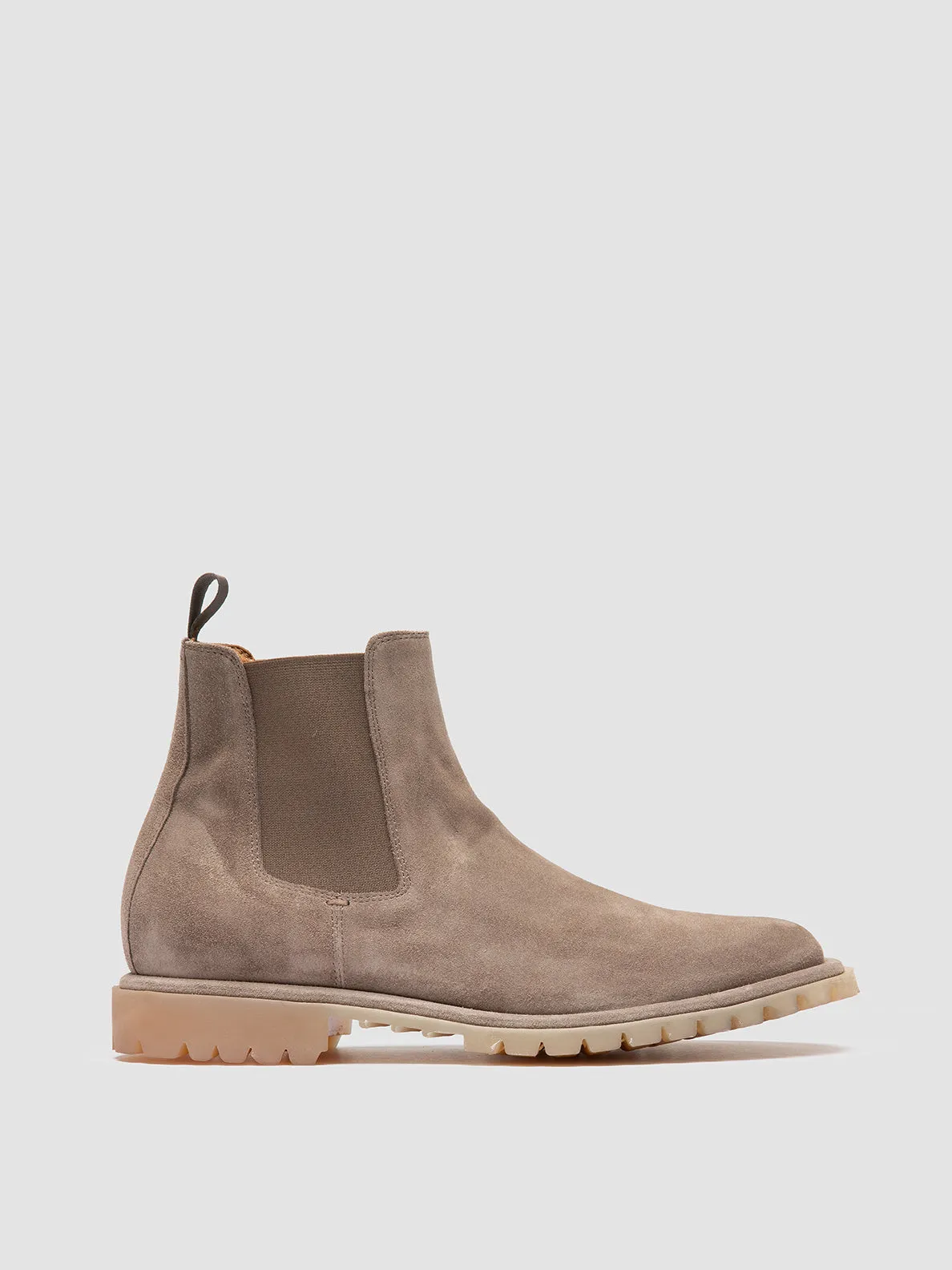 SPECTACULAR 014 - Grey Suede Chelsea Boots sold by Officine Creative