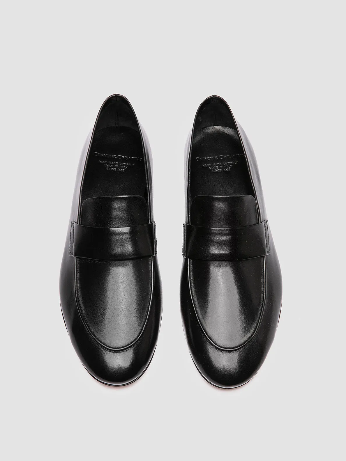 AIRTO 001 - Black Leather Penny Loafers sold by Officine Creative product image thumbnail 2