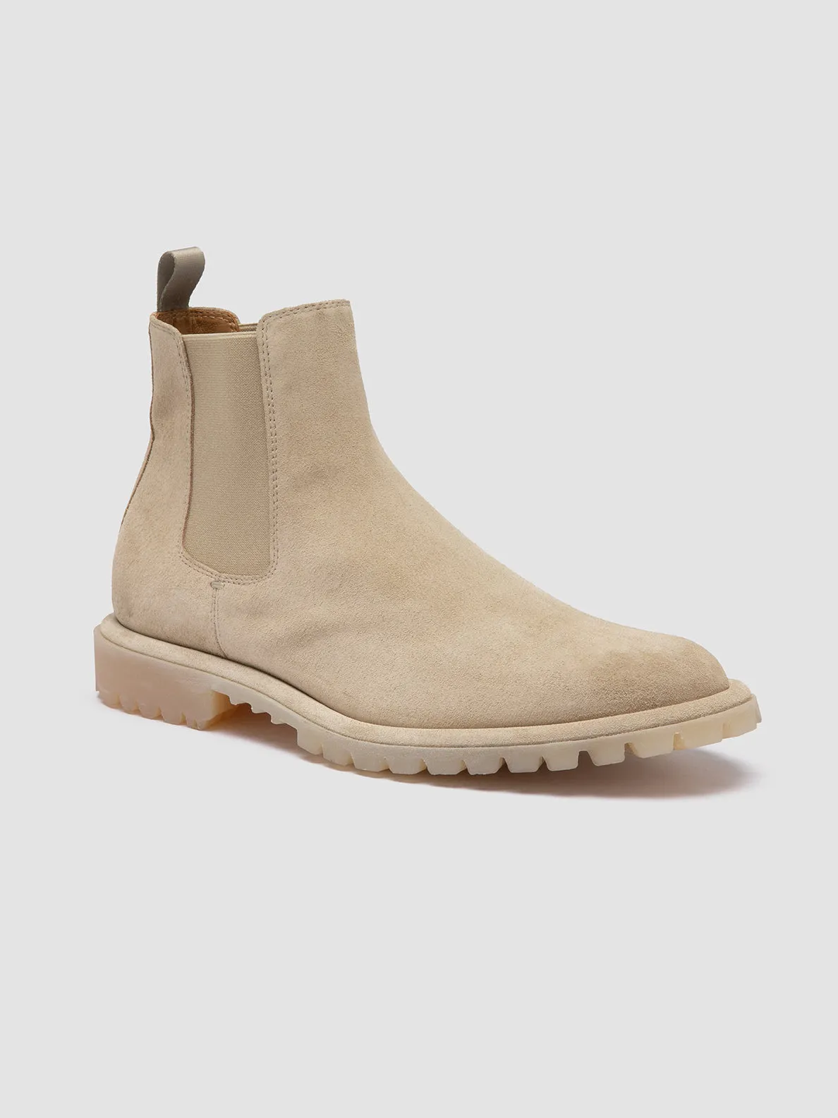 SPECTACULAR 014 - Beige Suede Chelsea Boots sold by Officine Creative product image thumbnail 3