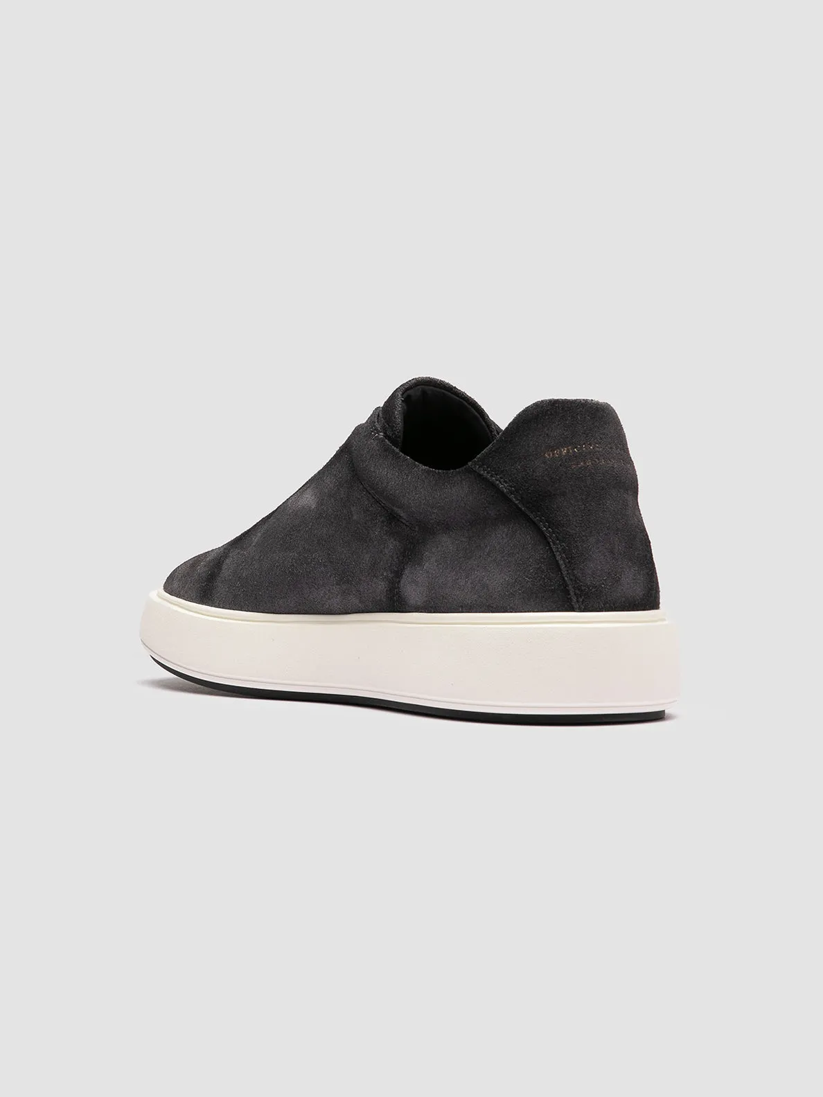 SLOUCH 001 - Blue Suede Low Top Sneakers sold by Officine Creative product image thumbnail 4