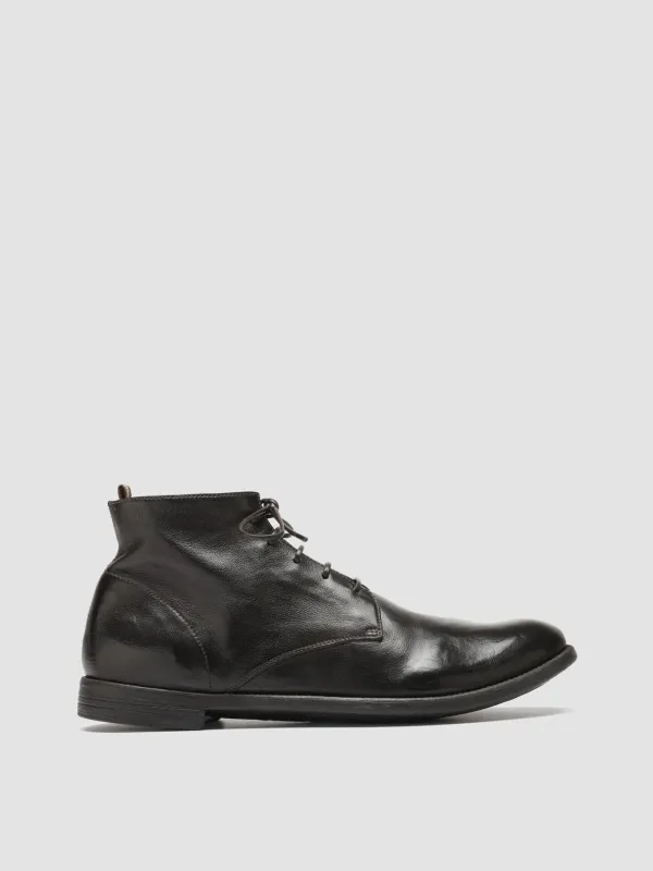 ARC 513 - Dark Brown Leather Ankle Boots sold by Officine Creative