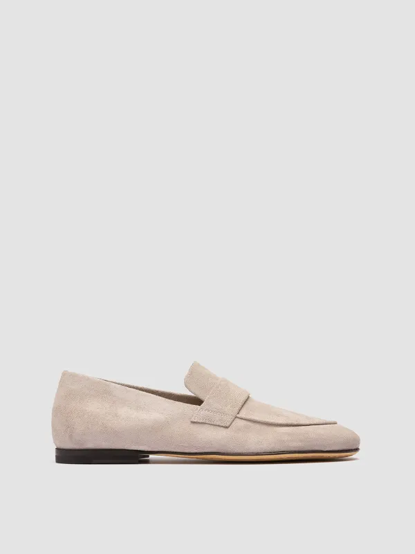AIRTO 001 - Ivory Suede Loafers sold by Officine Creative