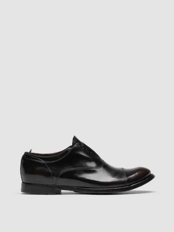 ANATOMIA 08 - Brown Leather Oxford Shoes sold by Officine Creative