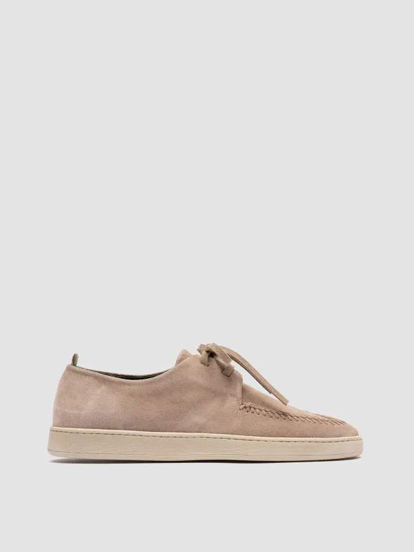 HERBIE 012 - Taupe Suede Derby Shoes sold by Officine Creative