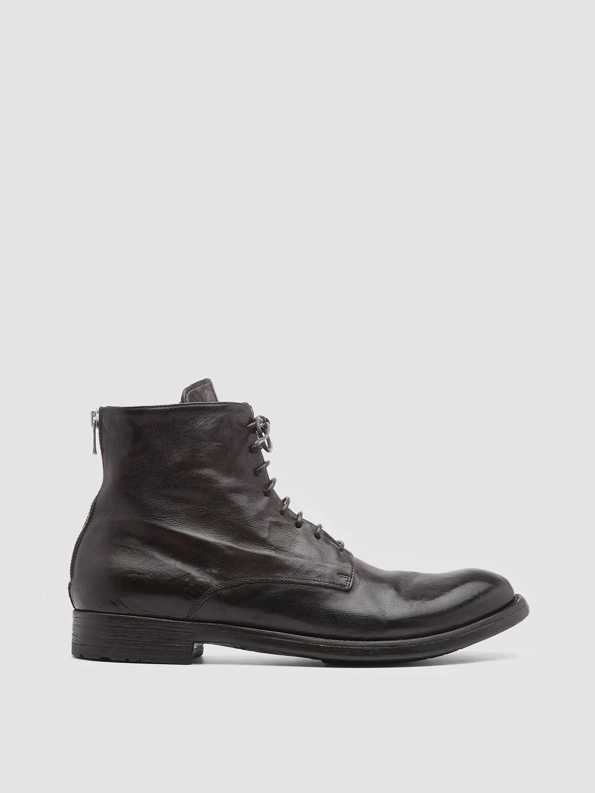 HIVE 016 - Brown Leather Boots sold by Officine Creative
