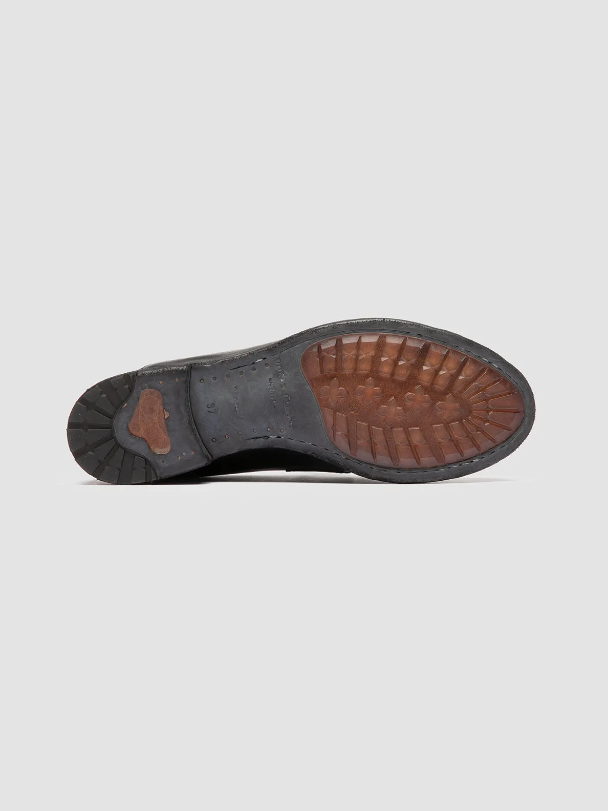 LEXIKON 140 - Dark Grey Leather Penny Loafers sold by Officine Creative product image thumbnail 5