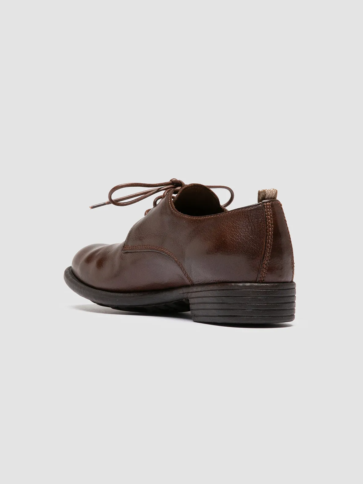 CALIXTE 068 - Brown Leather Derby Shoes sold by Officine Creative product image thumbnail 4