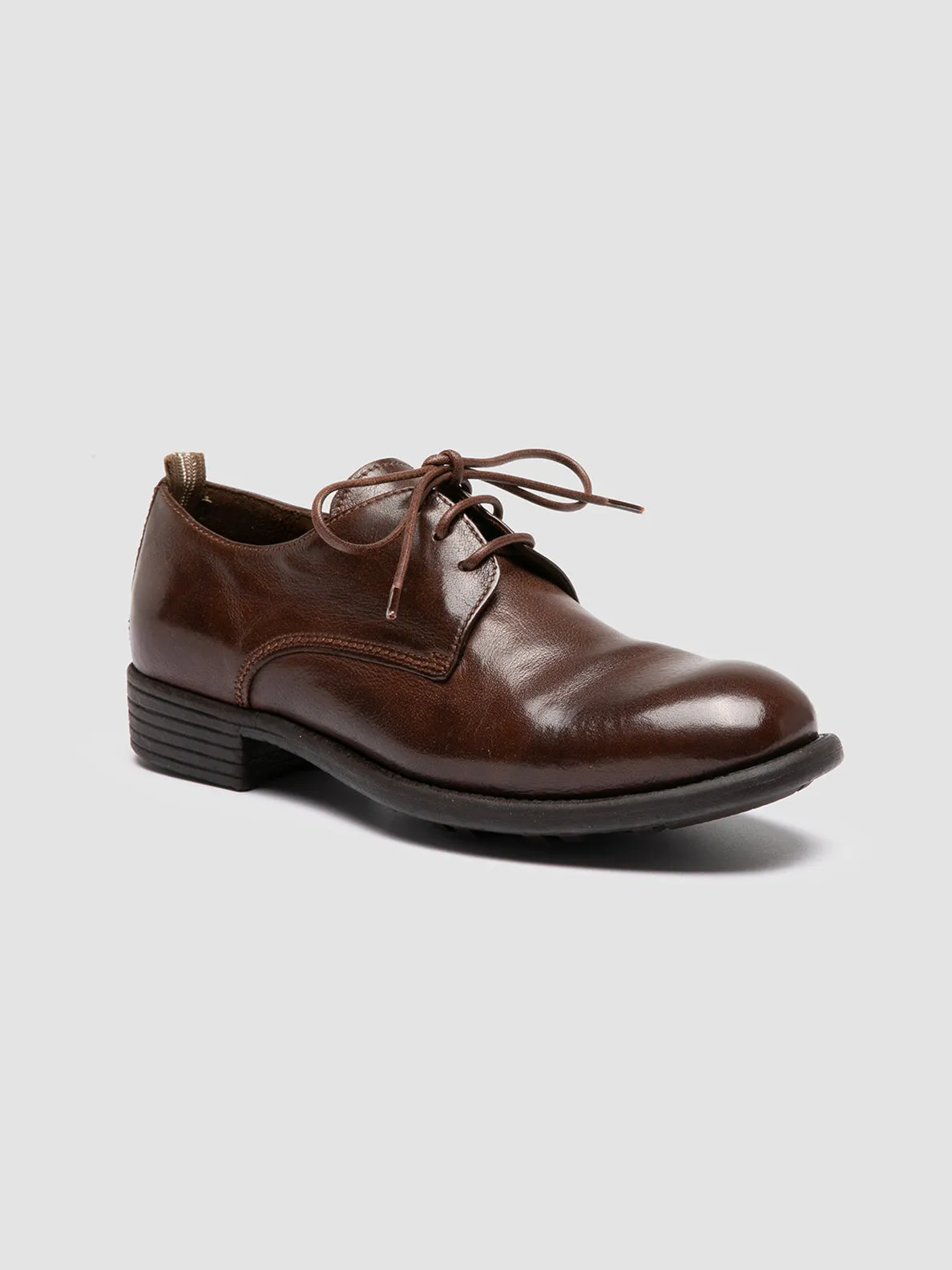 CALIXTE 068 - Brown Leather Derby Shoes sold by Officine Creative product image thumbnail 3