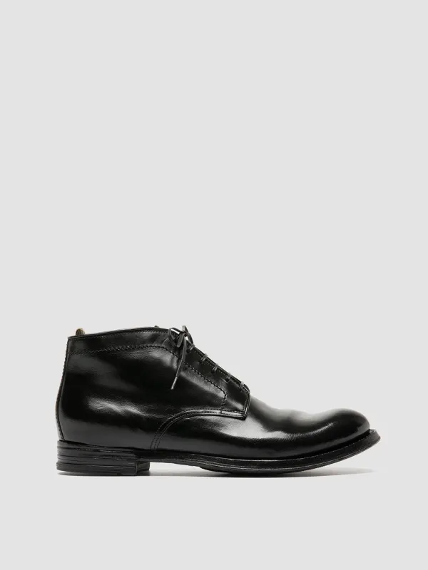 ANATOMIA 88 - Black Leather Chukka Boots sold by Officine Creative