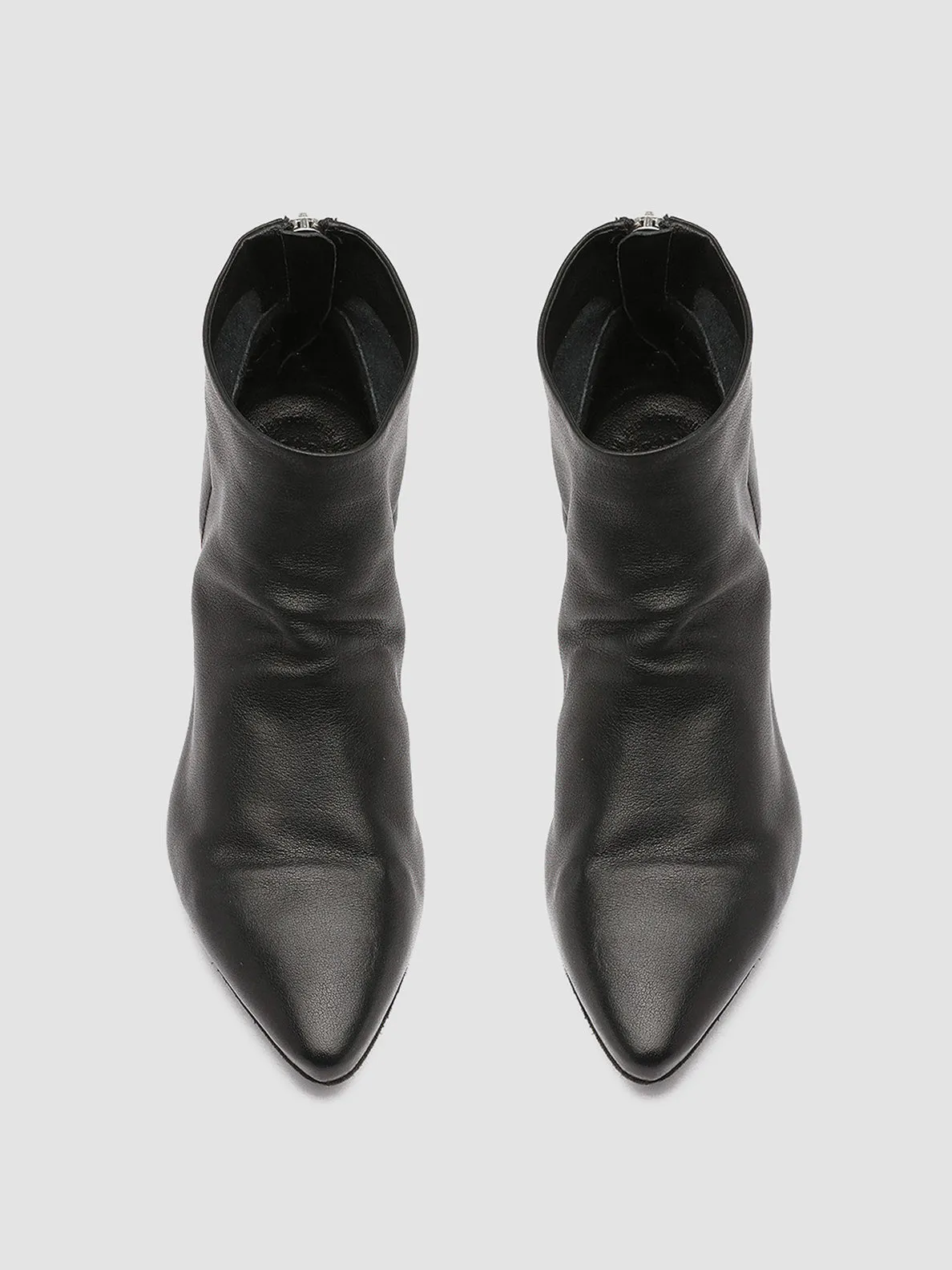 SALLY 001 - Black Leather Booties sold by Officine Creative product image thumbnail 2