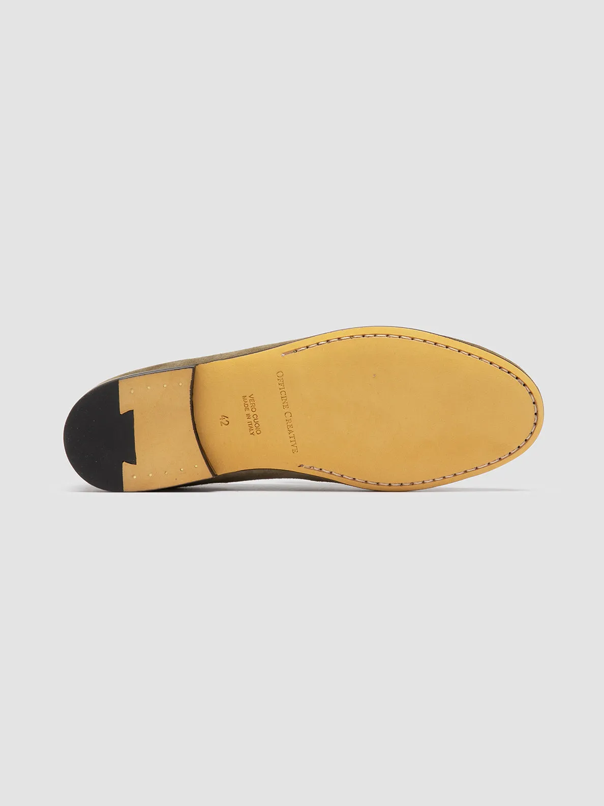 AIRTO 001 - Taupe Suede Penny Loafers sold by Officine Creative product image thumbnail 5