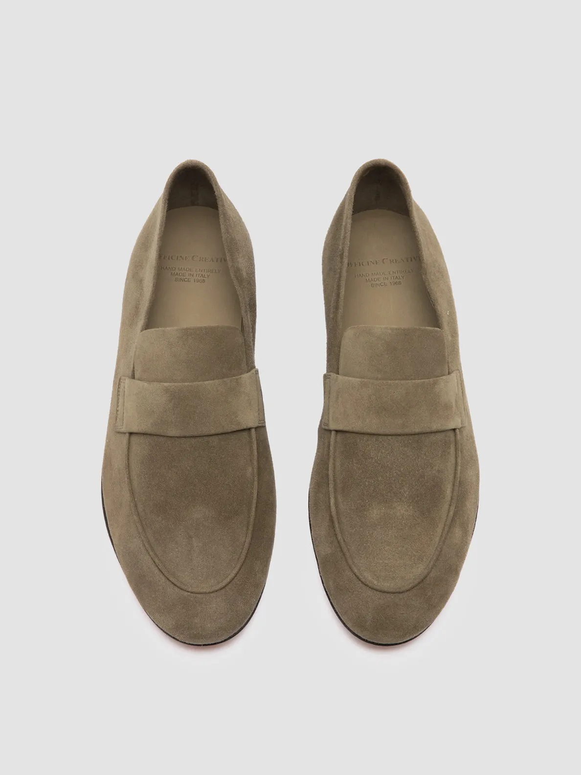 AIRTO 001 - Taupe Suede Penny Loafers sold by Officine Creative product image thumbnail 2