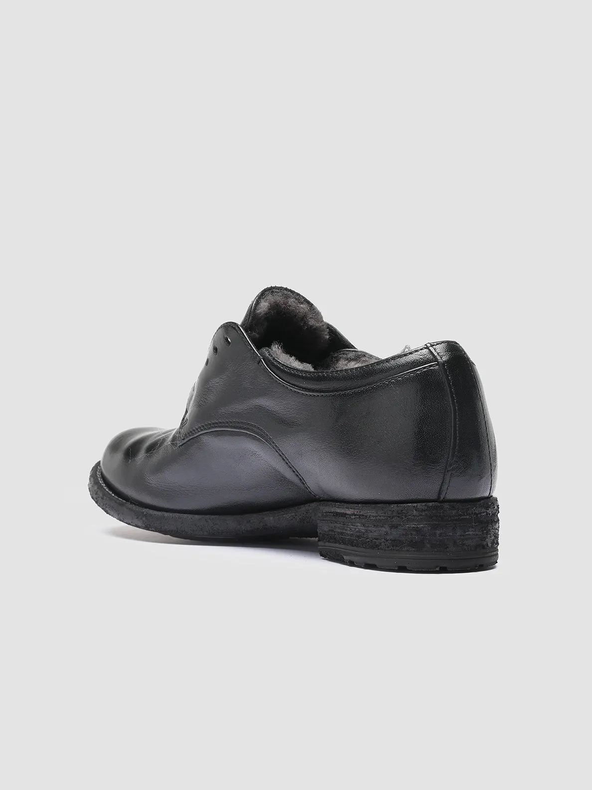 LEXIKON 102 - Black Leather Derby Shoes sold by Officine Creative product image thumbnail 4