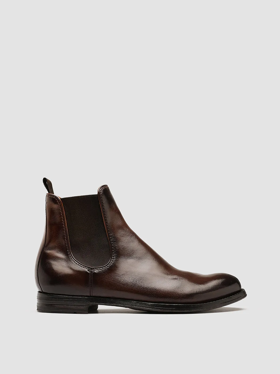 ANATOMIA 083 - Brown Leather Chelsea Boots sold by Officine Creative