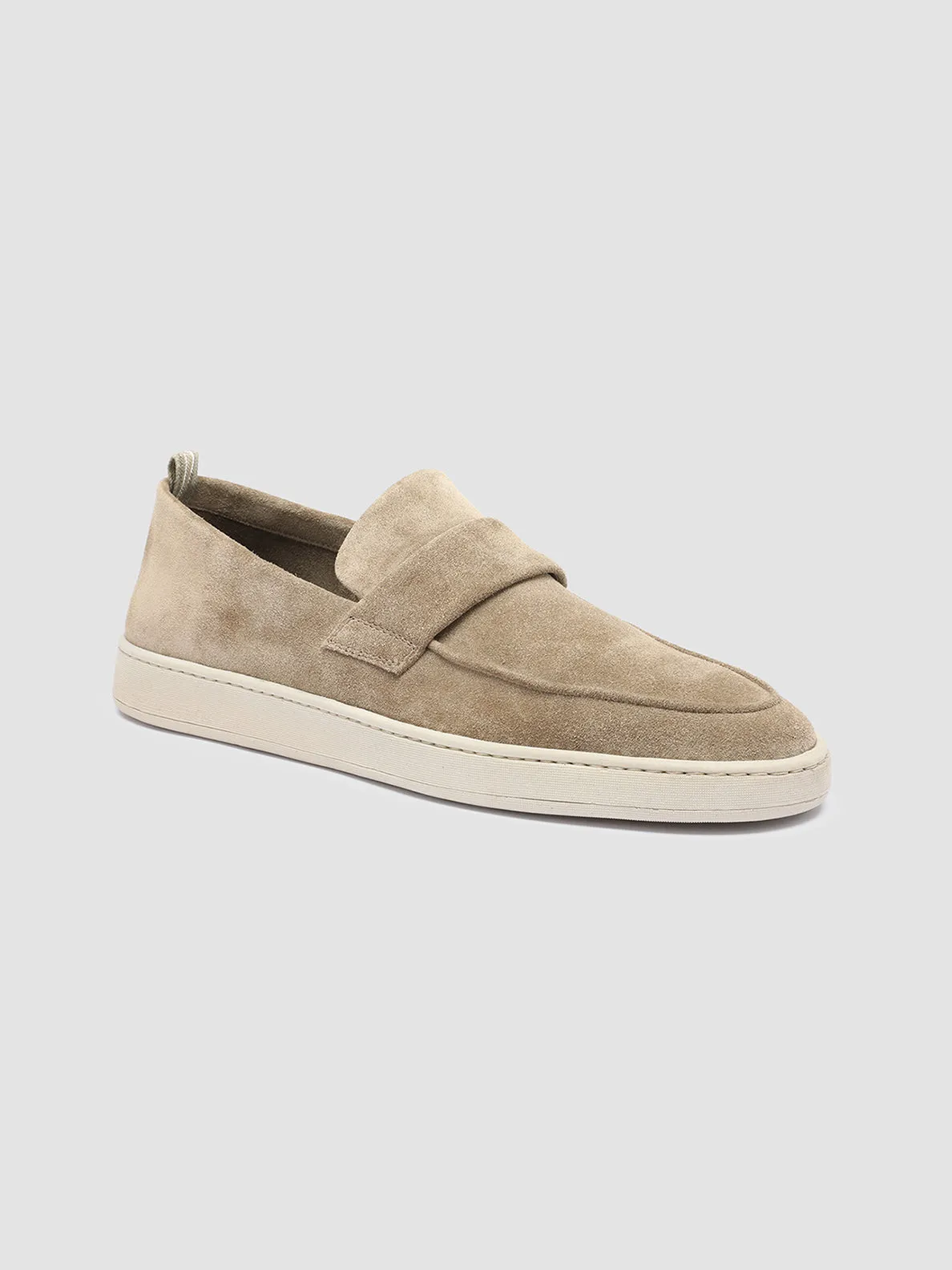 HERBIE 001 - Taupe Suede Penny Loafers sold by Officine Creative product image thumbnail 3