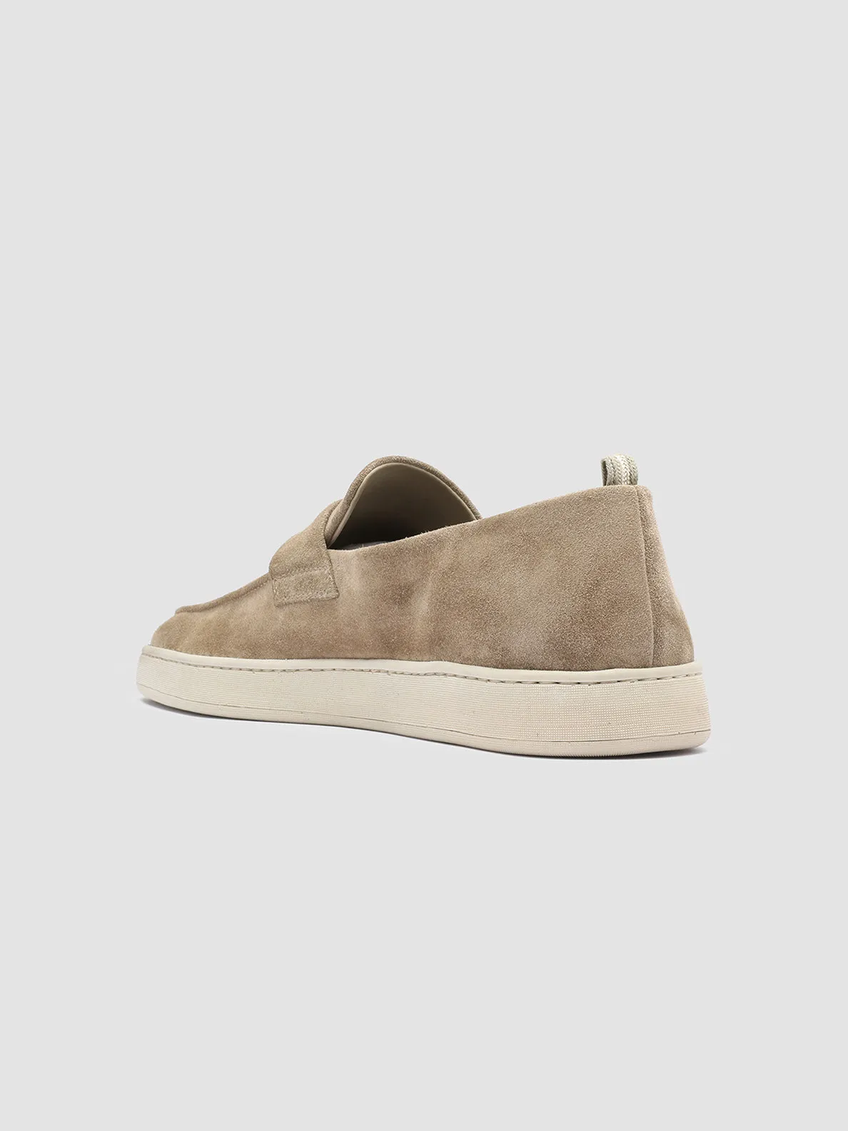 HERBIE 001 - Taupe Suede Penny Loafers sold by Officine Creative product image thumbnail 4