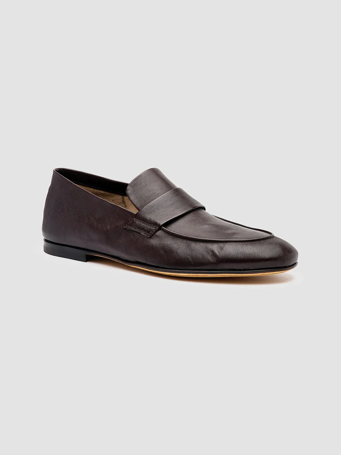 AIRTO 001 - Dark Brown Leather Penny Loafers sold by Officine Creative product image thumbnail 3