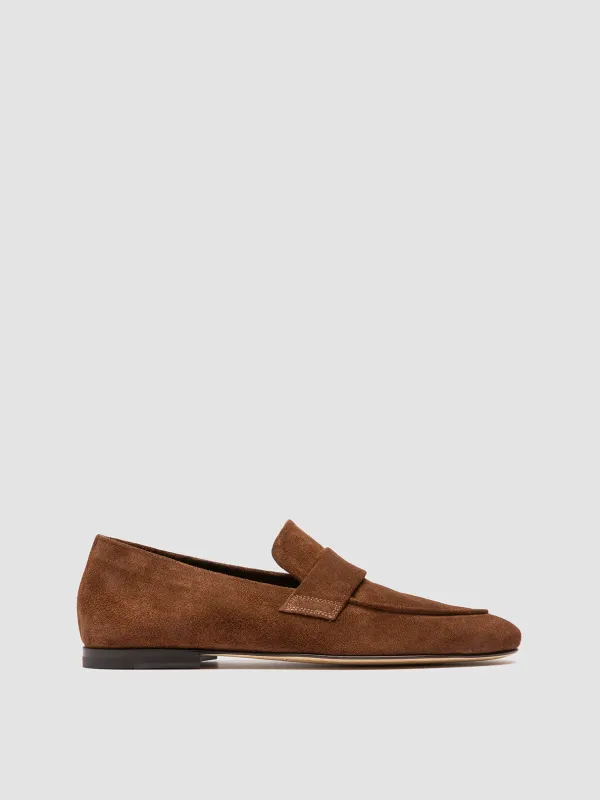 AIRTO 001 - Brown Suede Loafers sold by Officine Creative