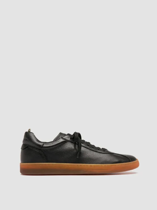 HALO 001 - Black Leather Sneakers sold by Officine Creative