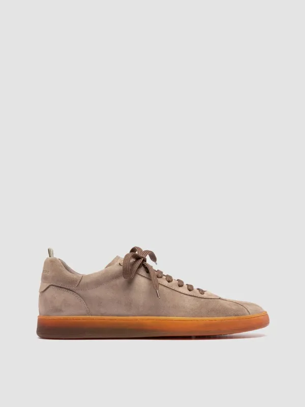HALO 001 - Taupe Suede Sneakers sold by Officine Creative
