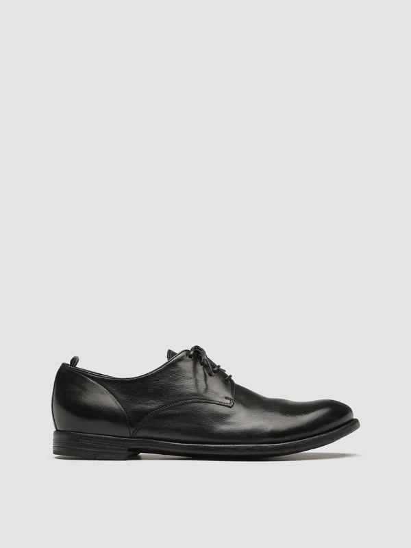 ARC 515 - Black Leather Derby Shoes sold by Officine Creative