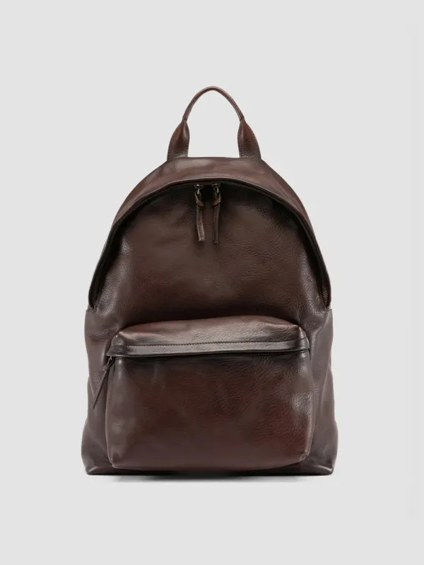 OC PACK 001 - Brown Leather Backpack sold by Officine Creative