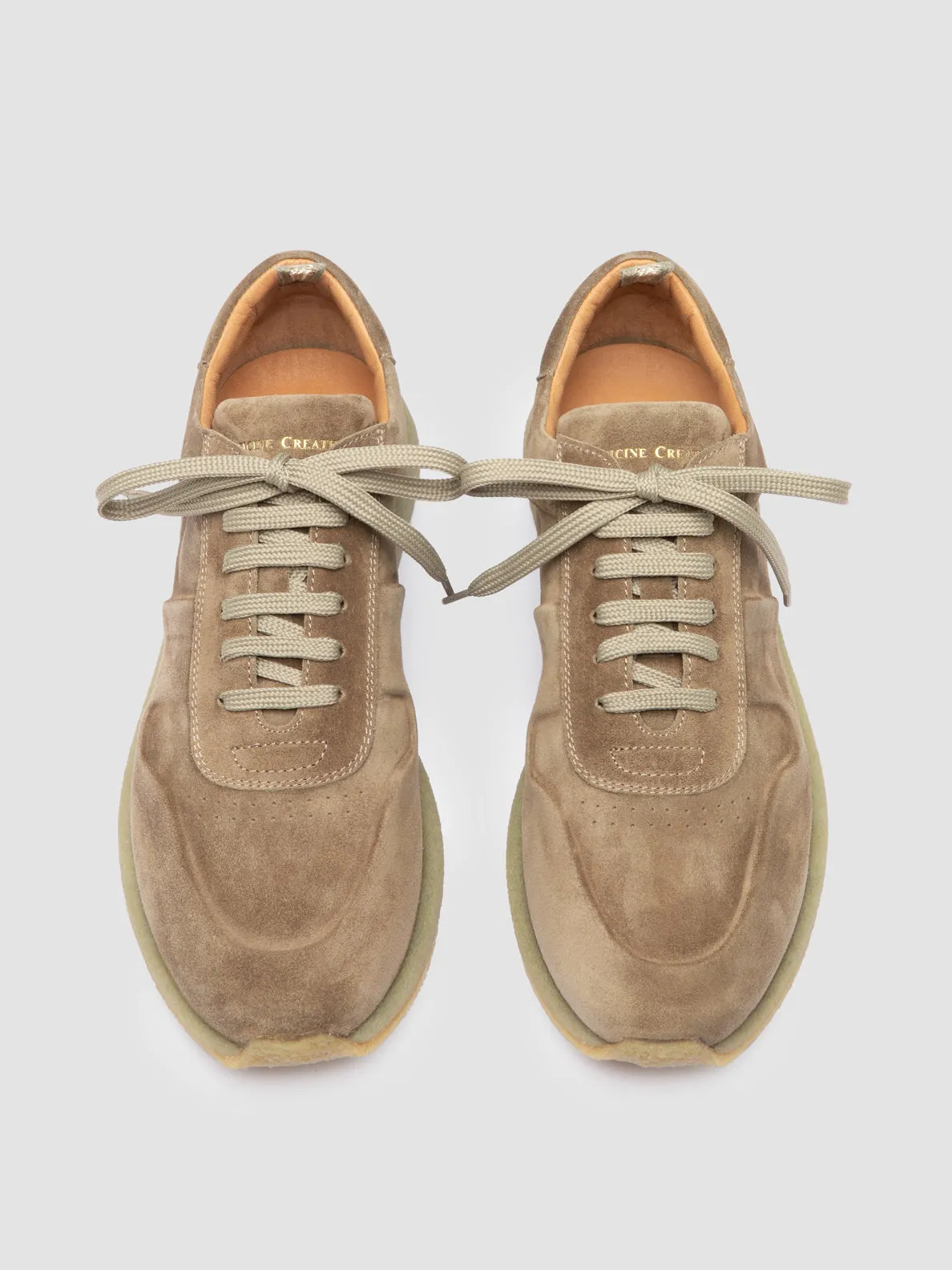 LEGEND 001 - Taupe Suede Sneakers sold by Officine Creative product image thumbnail 2