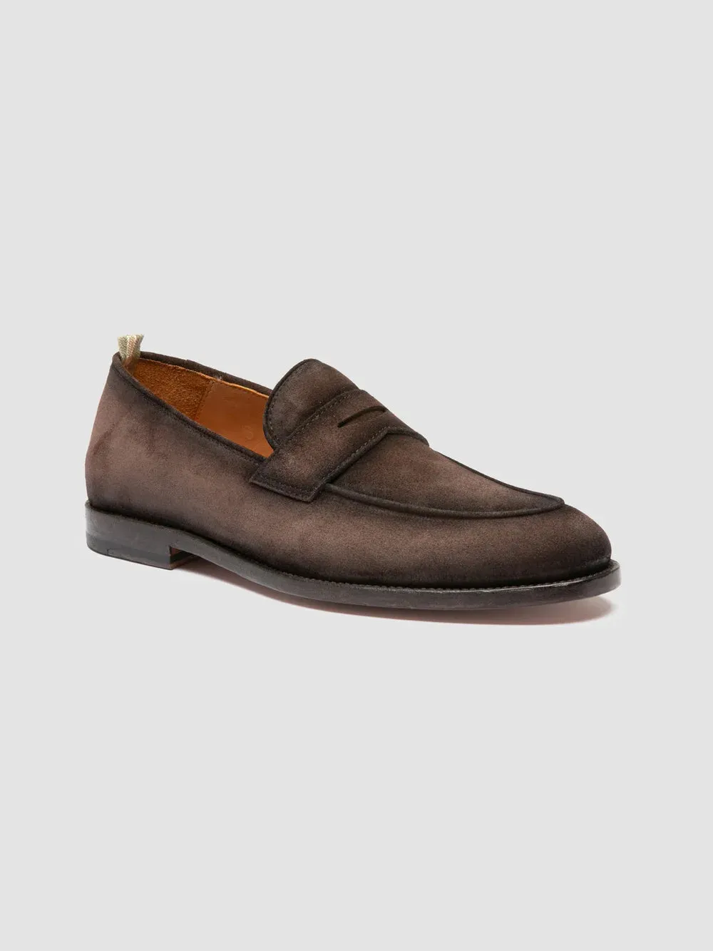 OPERA 001 - Brown Suede Penny Loafers sold by Officine Creative product image thumbnail 3
