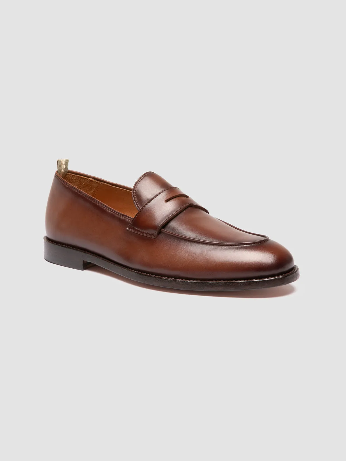 OPERA 001 - Brown Leather Penny Loafers sold by Officine Creative product image thumbnail 3