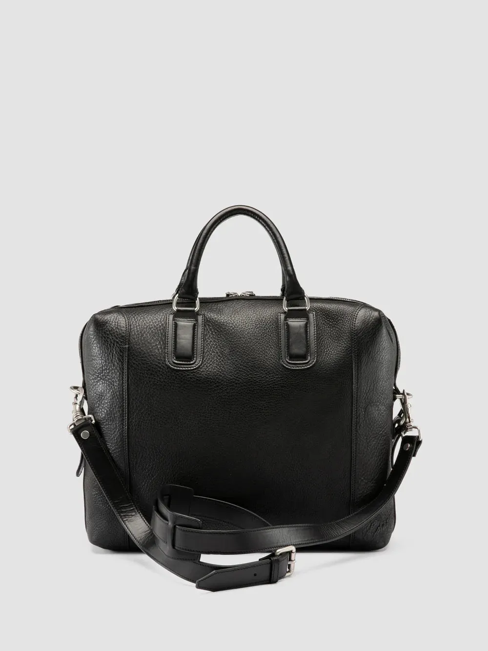 JULES 007 - Black Leather Briefcase sold by Officine Creative product image thumbnail 4