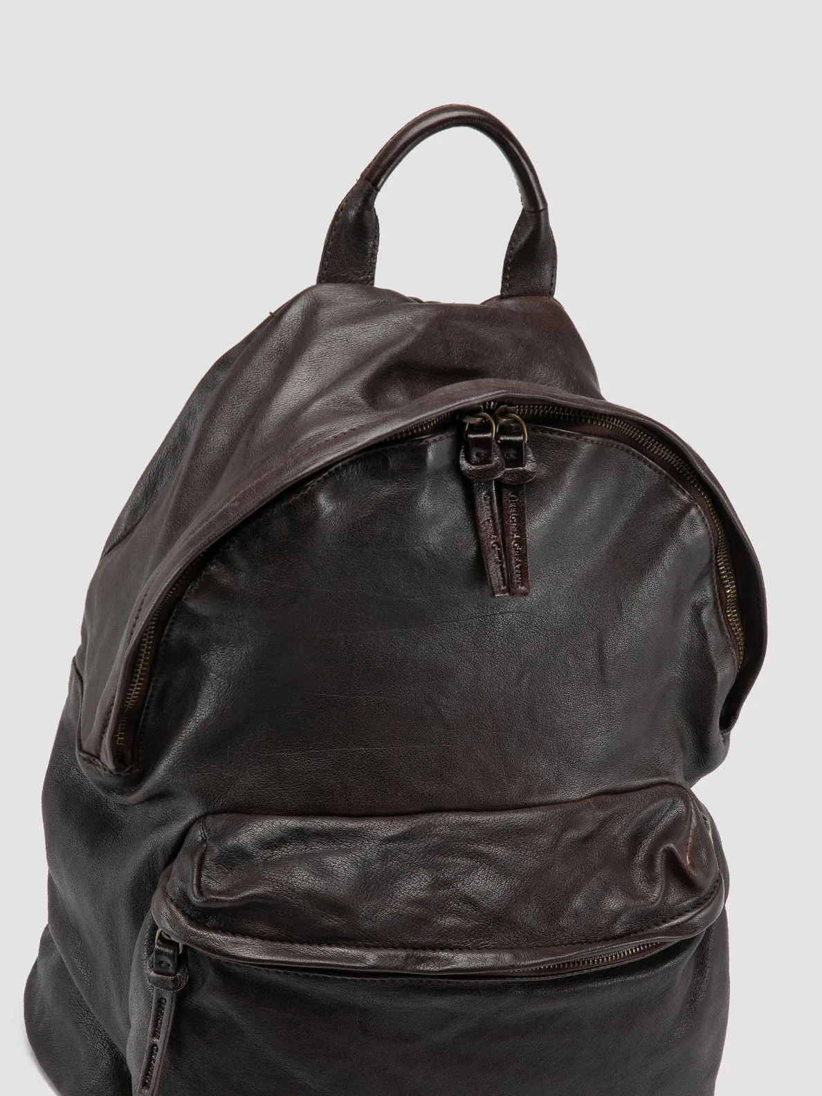 OC PACK 004 - Dark Brown Leather Backpack sold by Officine Creative product image thumbnail 2