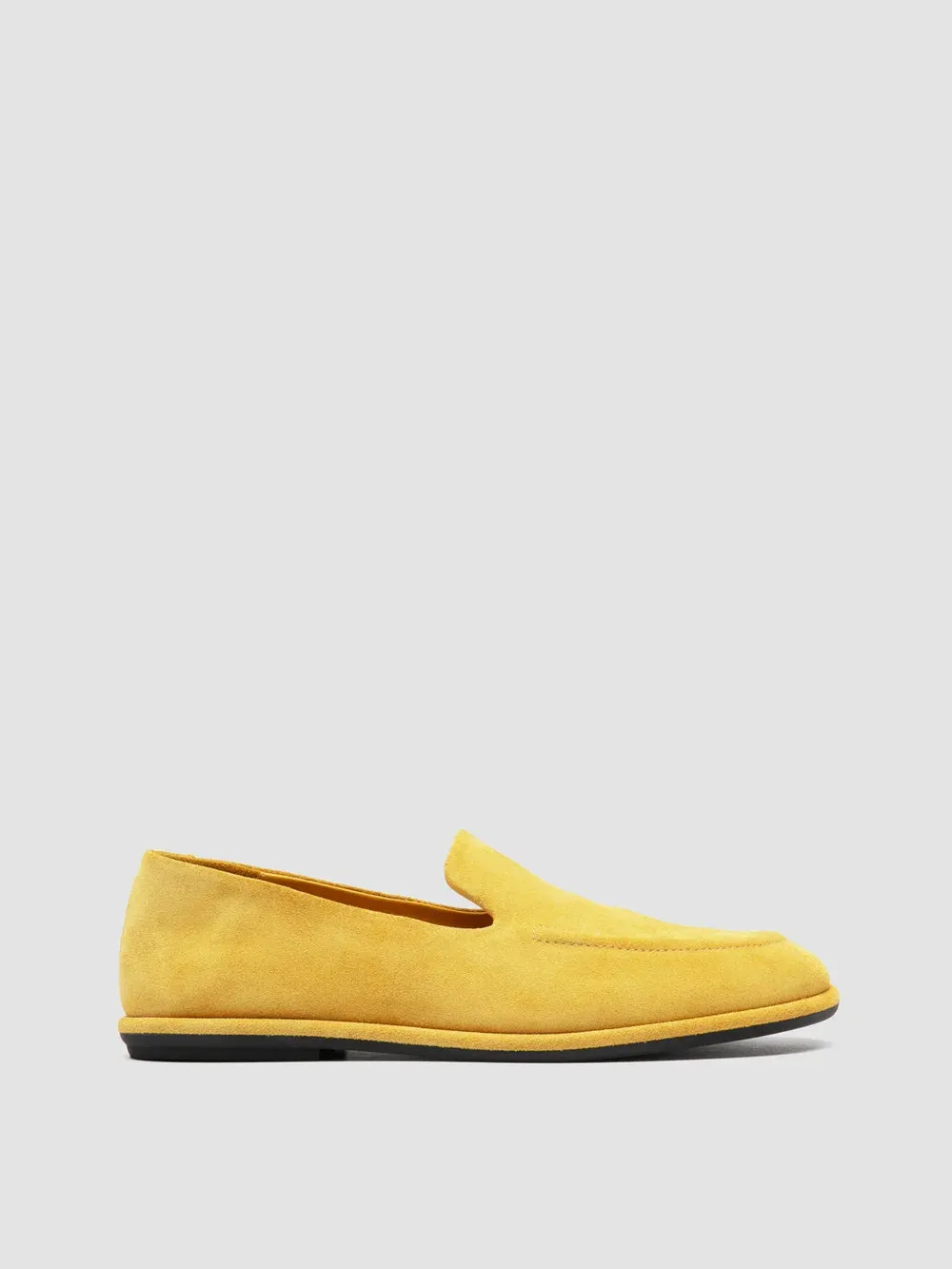 MIENNE 101 - Yellow Suede Loafers sold by Officine Creative
