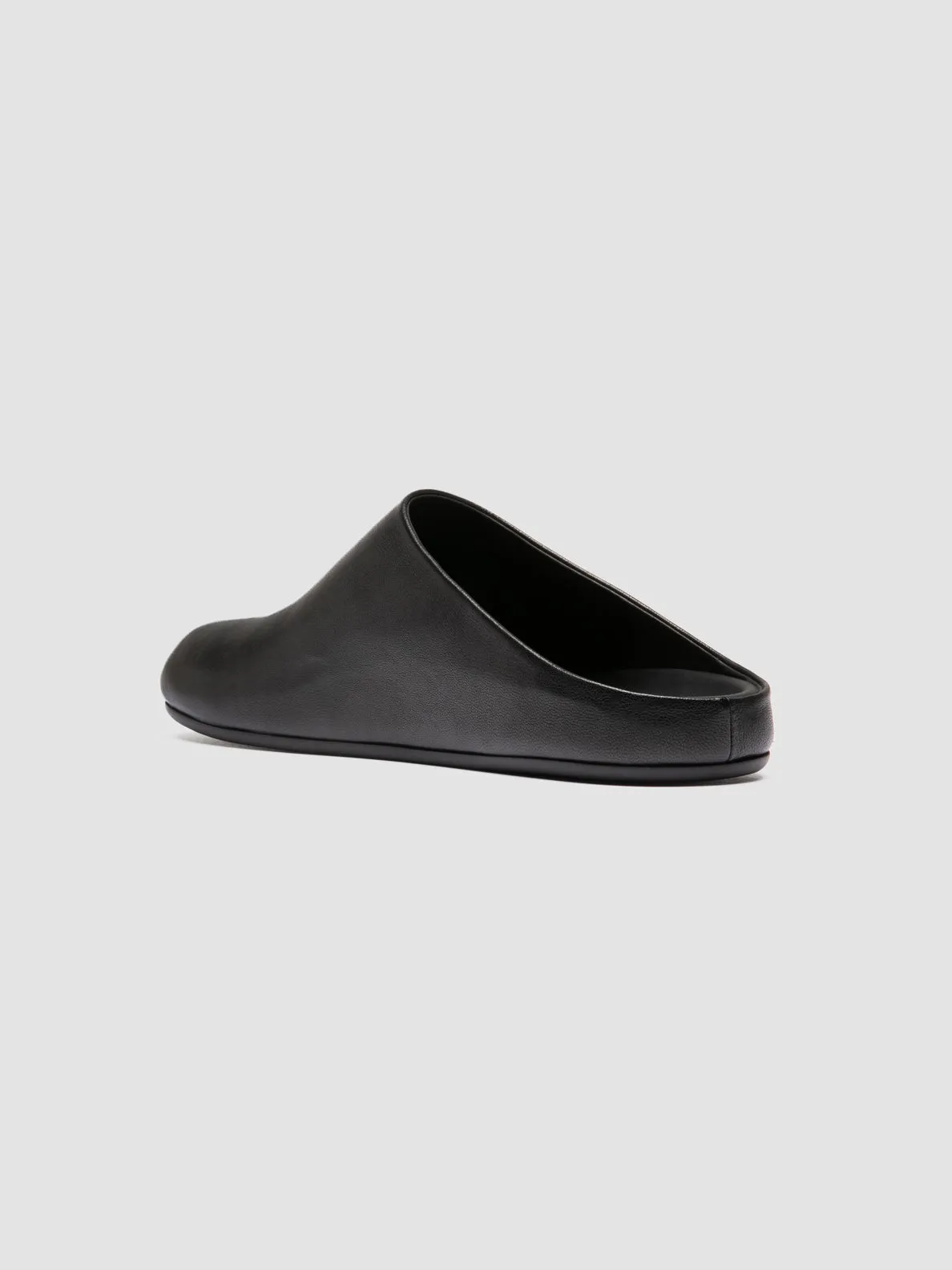 BABOUCHE 001 - Black Leather Mule Sandals sold by Officine Creative product image thumbnail 4