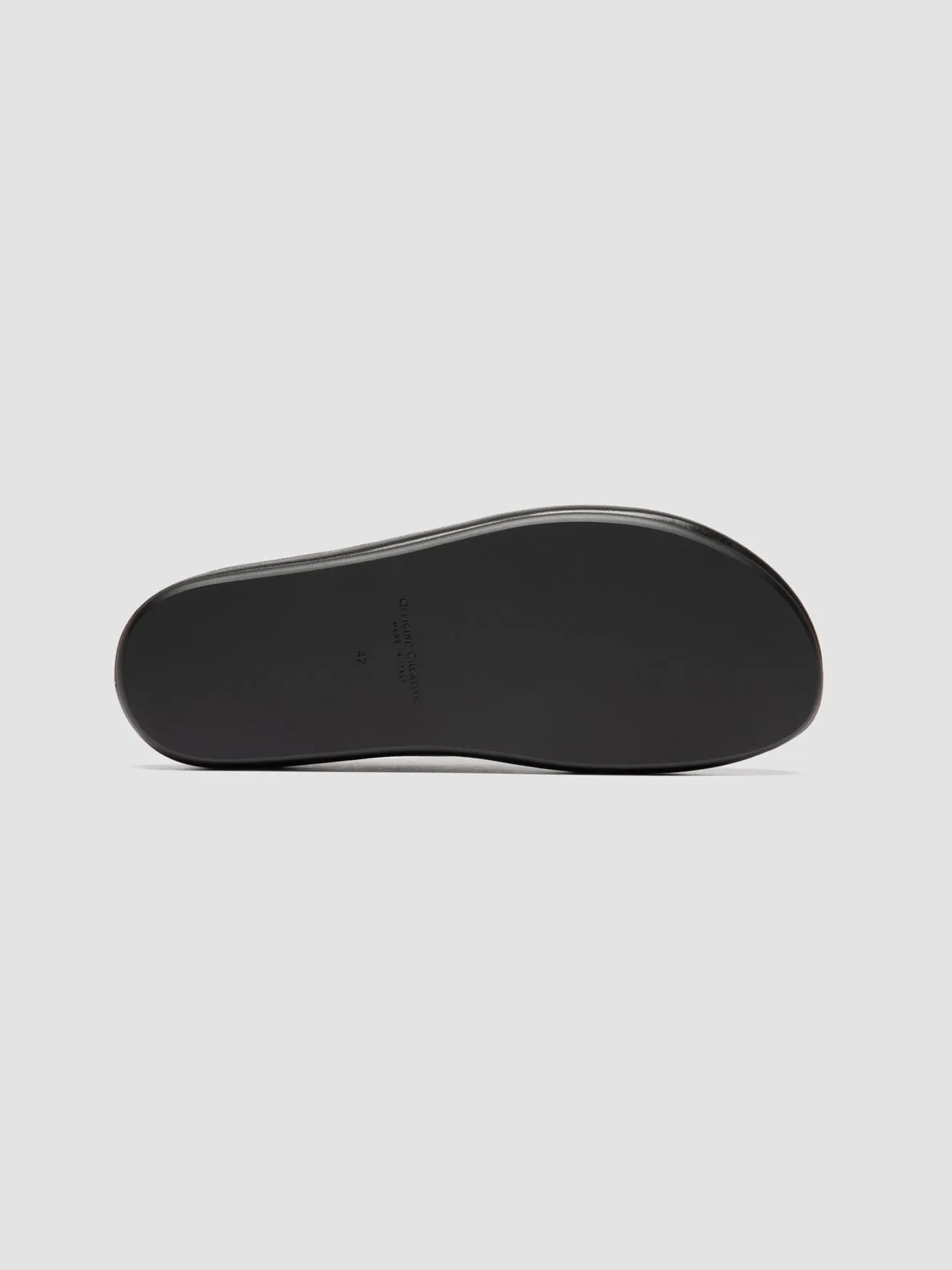 BABOUCHE 001 - Black Leather Mule Sandals sold by Officine Creative product image thumbnail 5