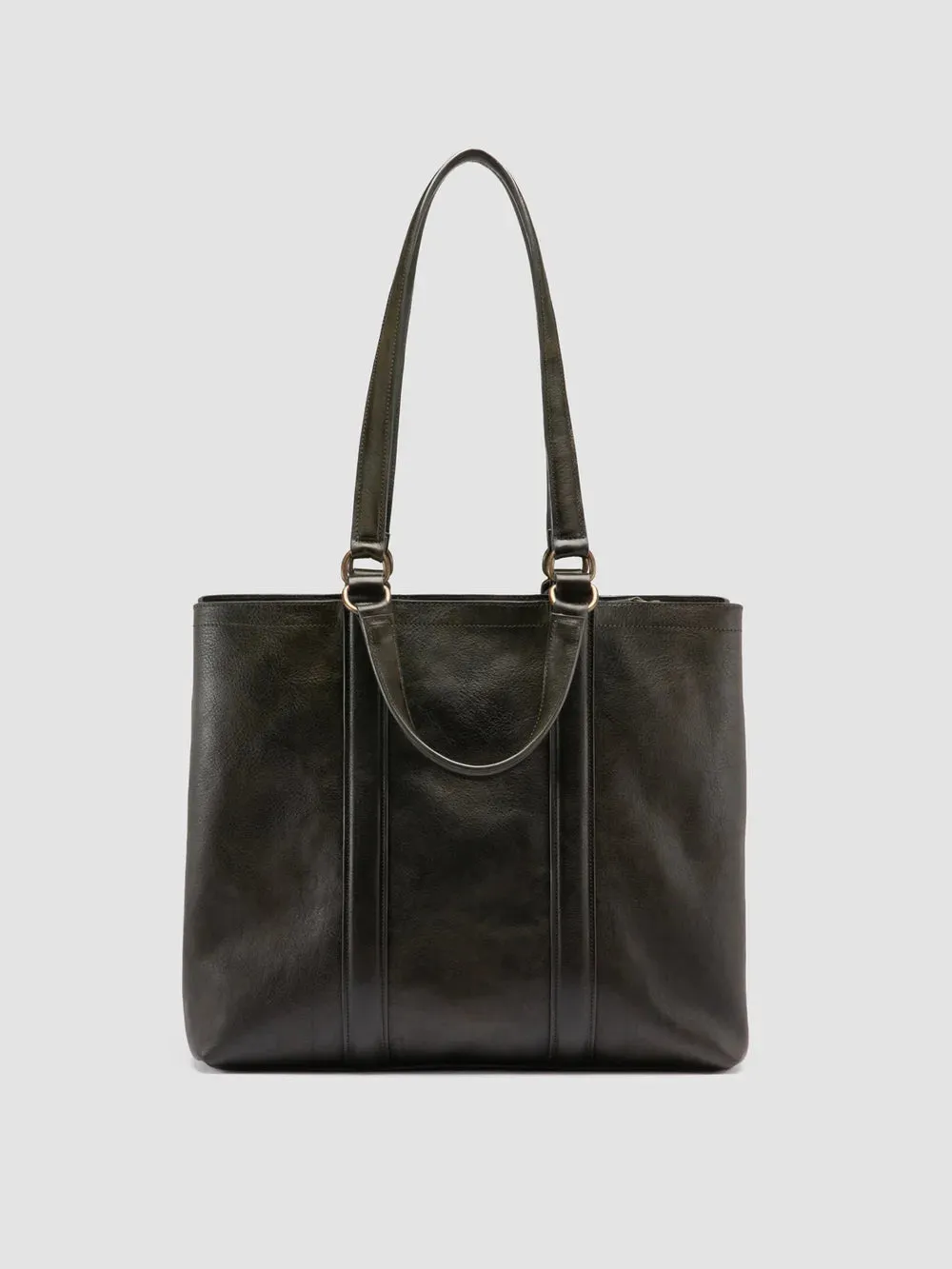 RARE 050 - Green Leather Briefcase sold by Officine Creative product image thumbnail 4