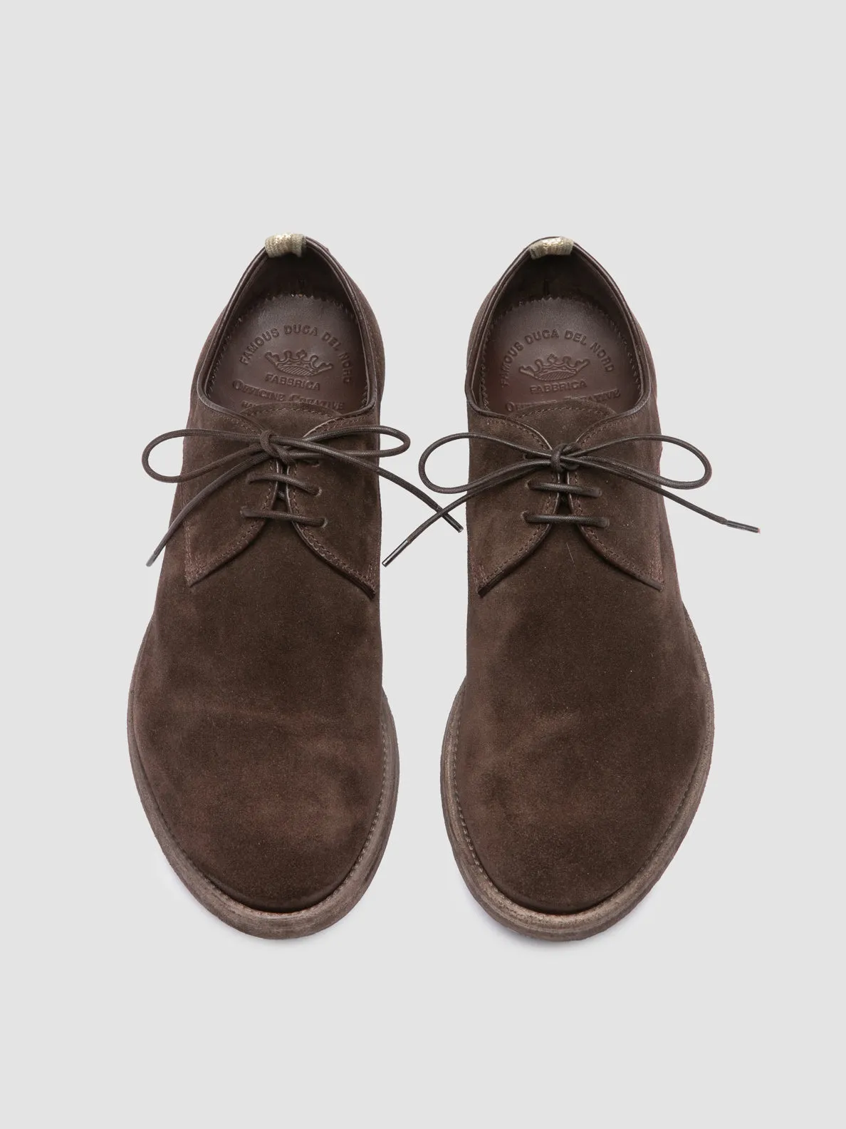 ARCHIVE 512 - Dark Brown Suede Derby Shoes sold by Officine Creative product image thumbnail 2