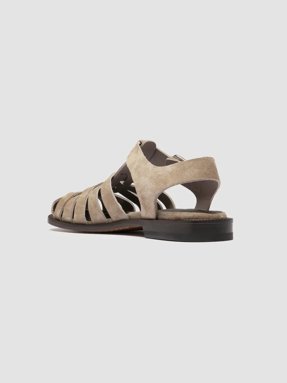 EMERALD 013 - Taupe Suede Fisherman Sandals sold by Officine Creative product image thumbnail 4