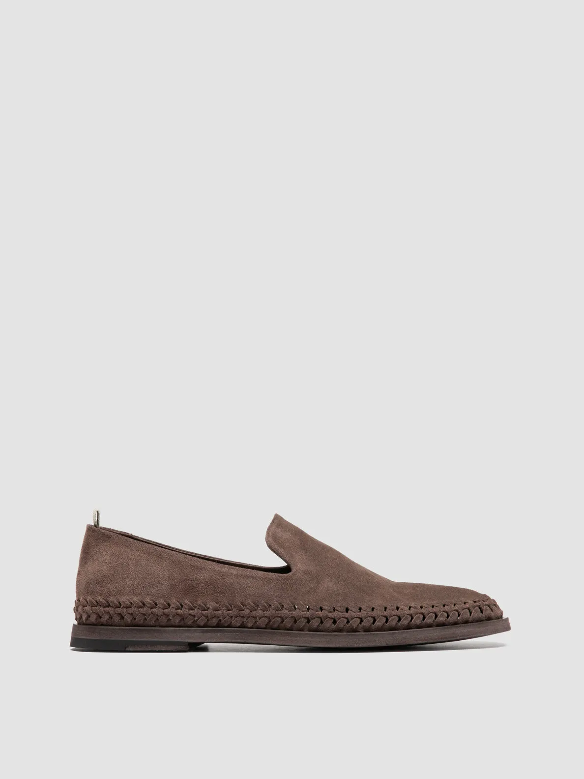 MILES 002 - Taupe Suede Loafers sold by Officine Creative