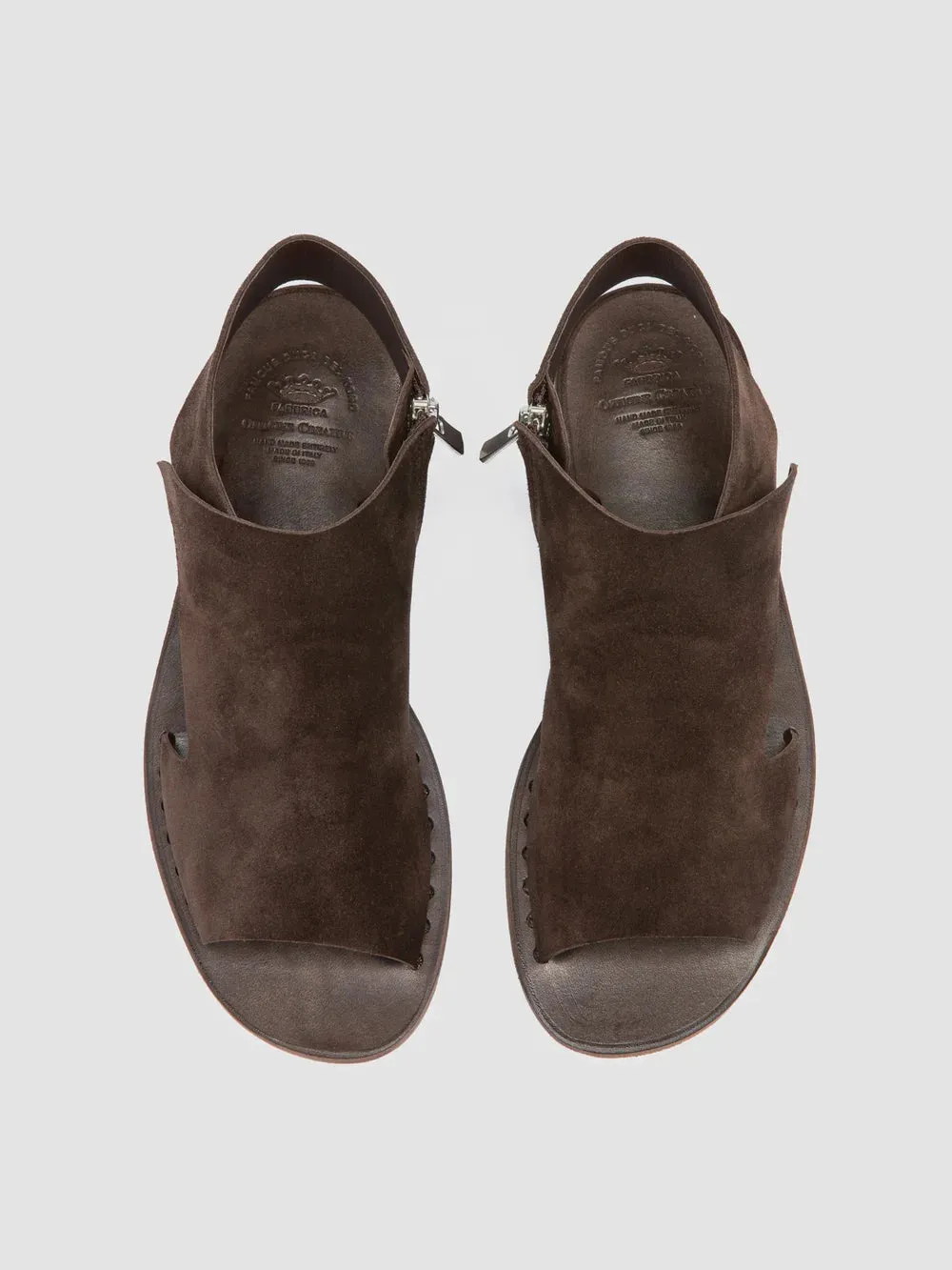 ITACA 033 - Dark Brown Suede Sandals sold by Officine Creative product image thumbnail 2