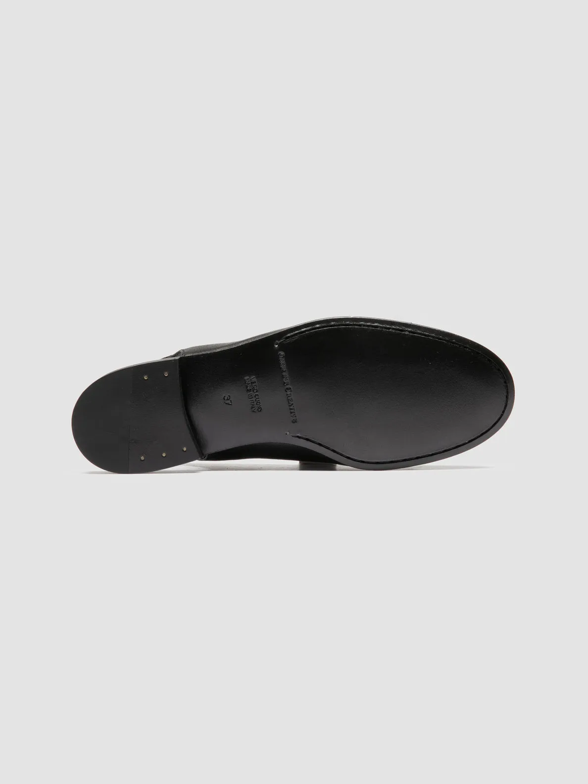 OLIVER 103 - Black Leather Slinback Sandals sold by Officine Creative product image thumbnail 5