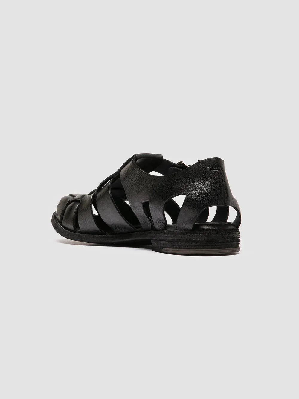 ARCHIVE 521 - Black Leather Sandals sold by Officine Creative product image thumbnail 4