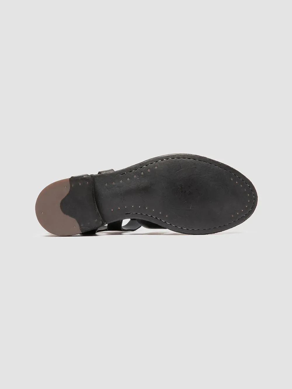 ARCHIVE 521 - Black Leather Sandals sold by Officine Creative product image thumbnail 5