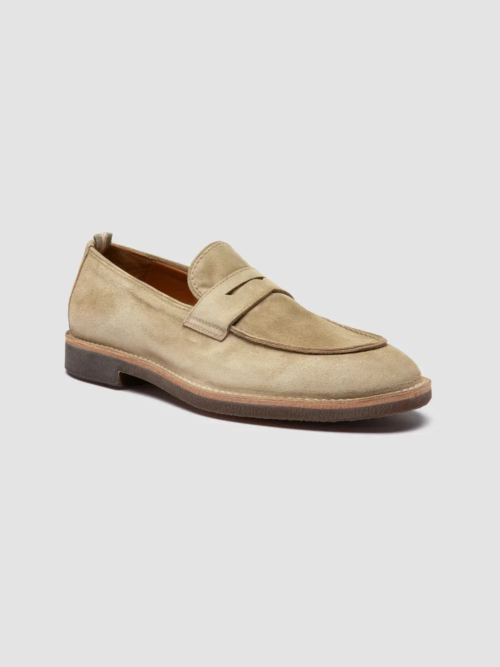 OPERA SD FLEXI 001 - Beige Suede Penny Loafers sold by Officine Creative product image thumbnail 3