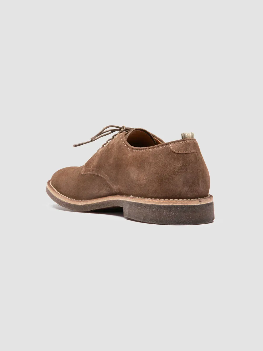 HOPKINS SD FLEXI 001 - Taupe Suede Derby Shoes sold by Officine Creative product image thumbnail 4