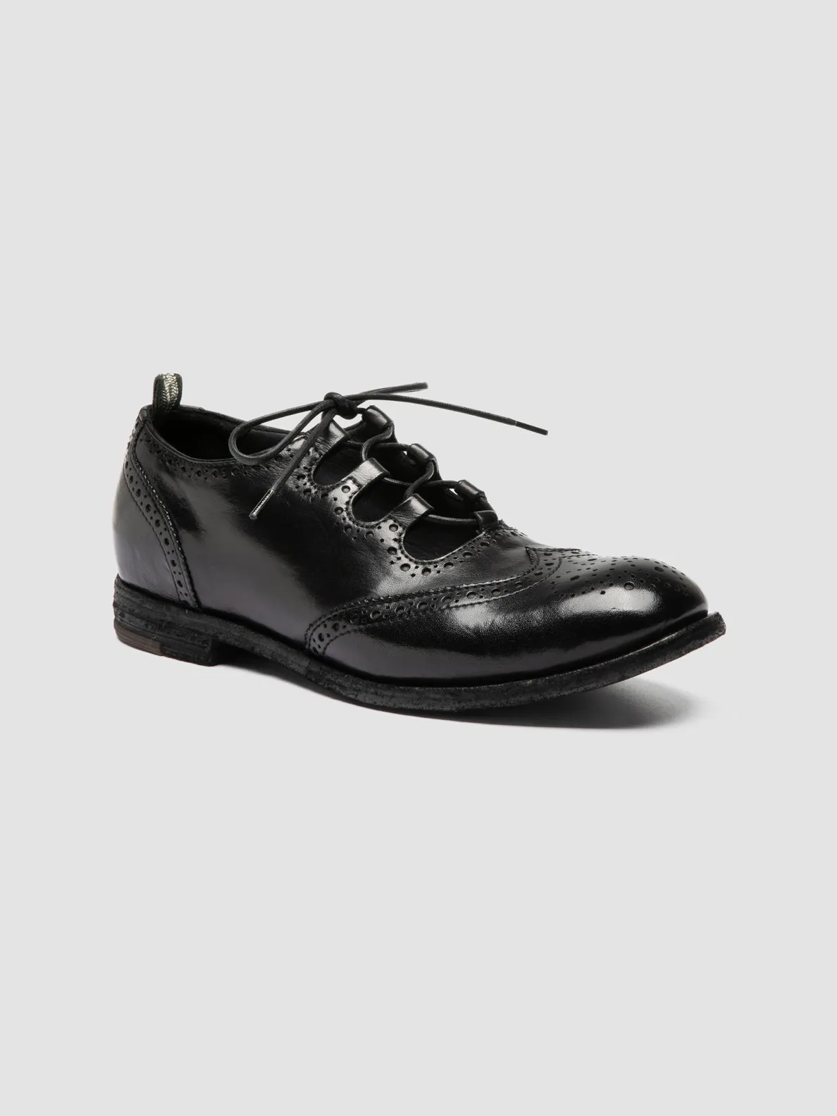 KALLIOPI 006 - Black Leather Oxford Shoes sold by Officine Creative product image thumbnail 3