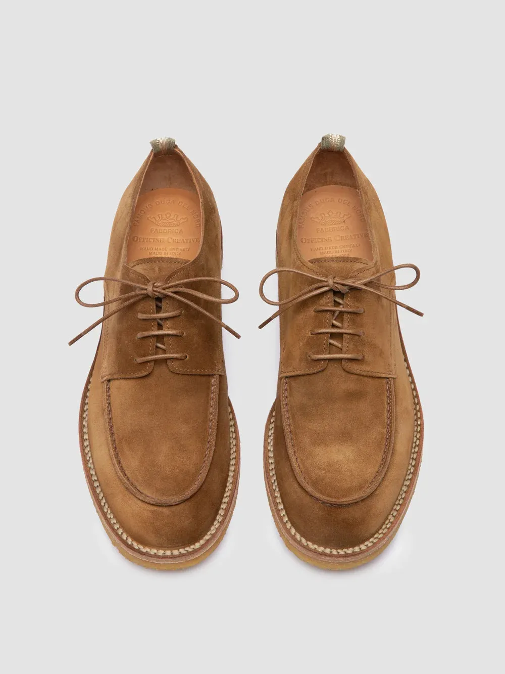 HISTORY 001 - Brown Suede Derby Shoes sold by Officine Creative product image thumbnail 2