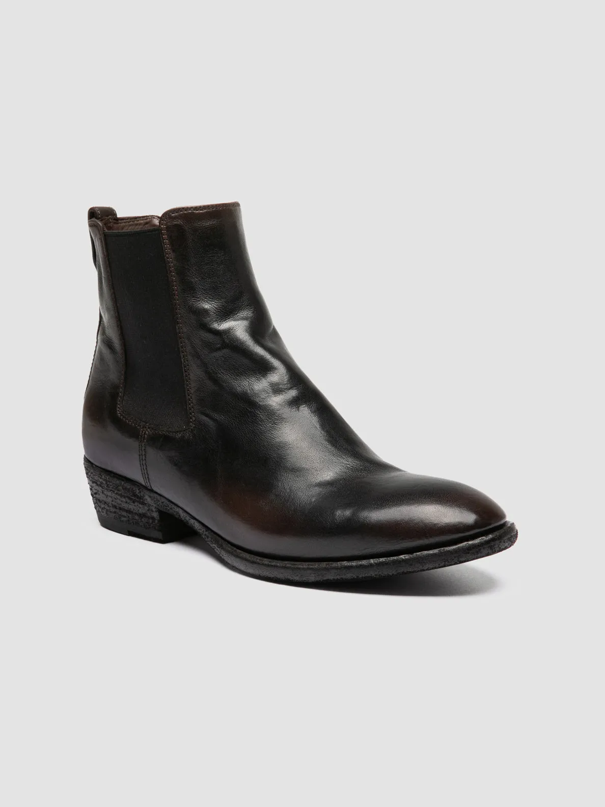 SONEGAL DD 001 - Brown Leather Chelsea Boots sold by Officine Creative product image thumbnail 3